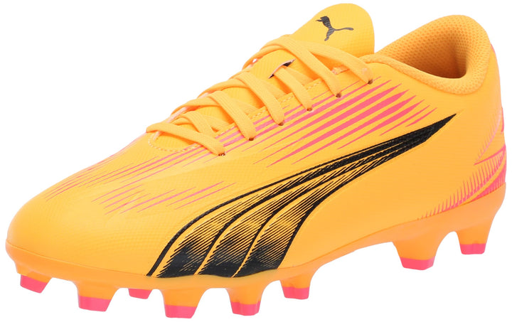PUMA Ultra Pro FG/AG Jr Kids The Forever Faster Kinder 36 EU Sun Stream Puma Blac, 36 EU Sun Stream