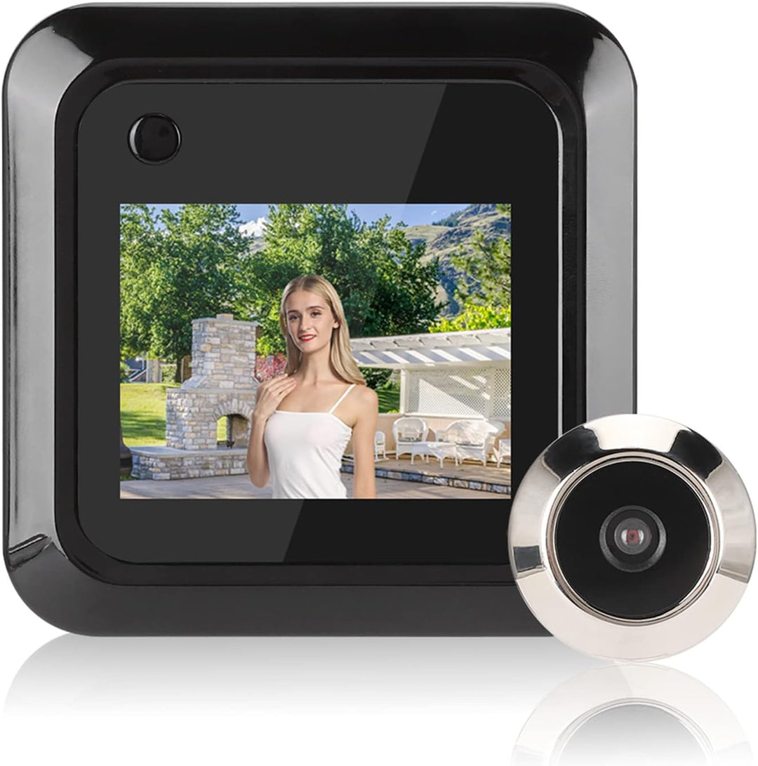 Digitaler Türspion, 2,4 Zoll Smart Türspion - TFT LCD Display, 0,3 Megapixel Kamera Fotoaufnahme, 95