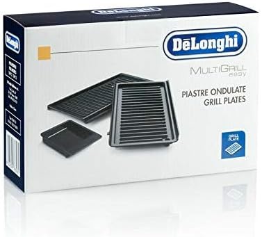 Set Grillplatten 5523110001 DLSK153 kompatibel / Ersatzteil für De’Longhi SW12 SW13 MultiGrill