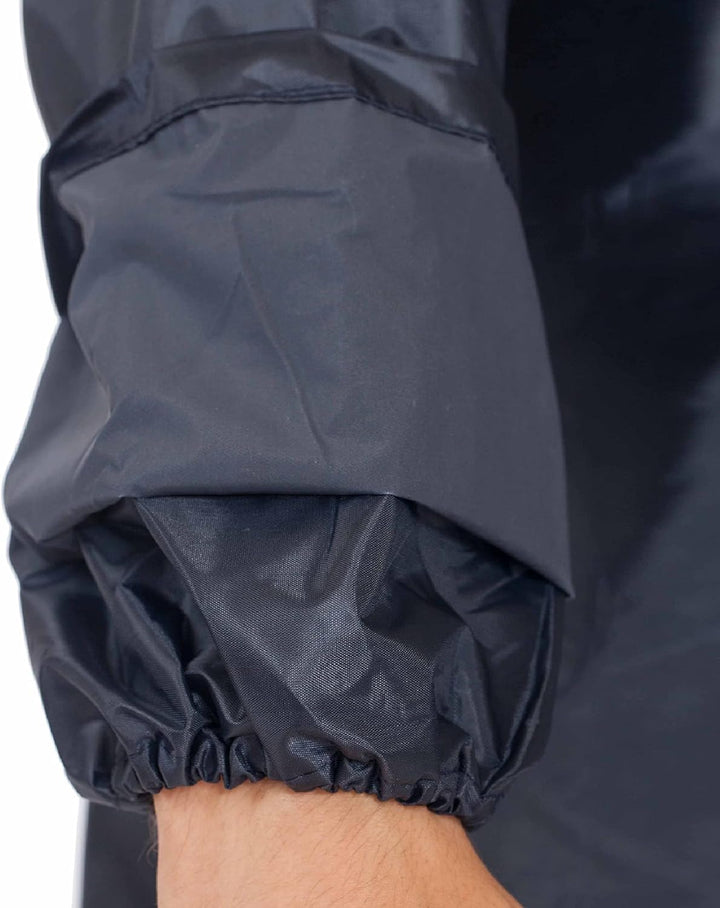 BWOLF POSEIDON Regenmantel Herren Regenmantel Wasserdichte Lange Regenjacke Outdoor Wiederverwendbar