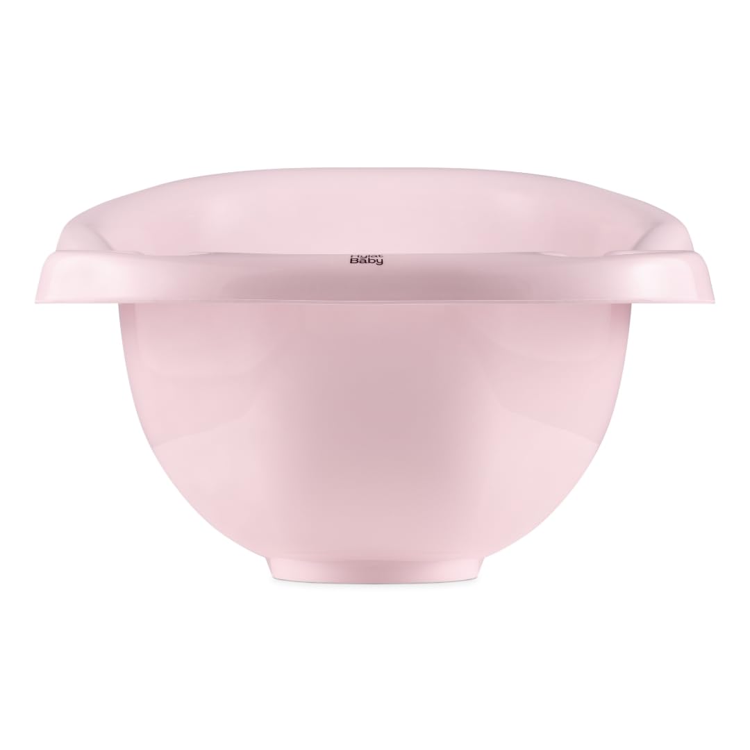 Hylat Baby - Hug Me Rosa - Babywanne mit Stöpsel - TÜV Rheinland zertifiziert - stabil und bequem, I