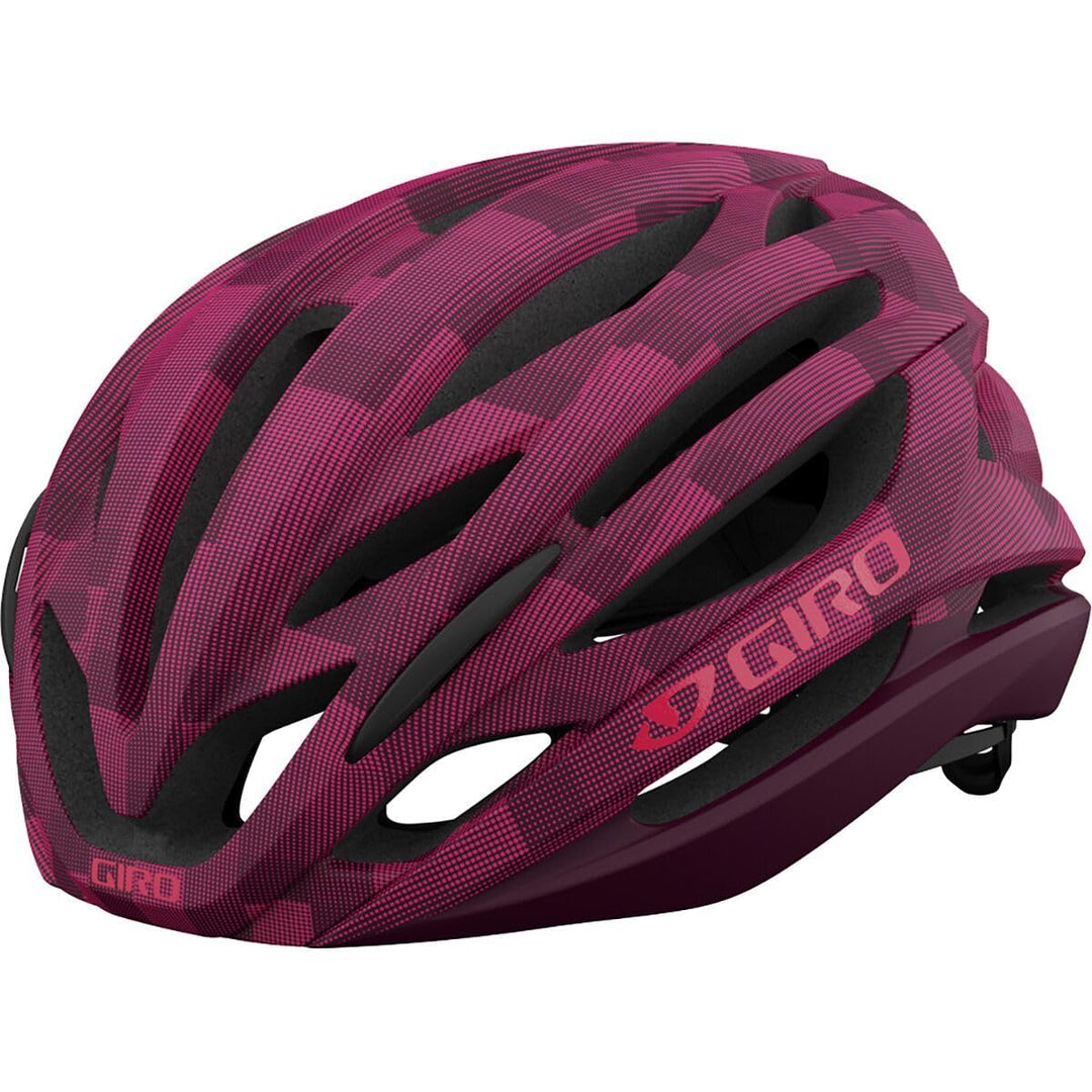 Giro Syntax Erwachsene Rennradhelm MIPS Kirschbaum-Drehungen, dunkel, matt Medium (55-59 cm), Kirsch