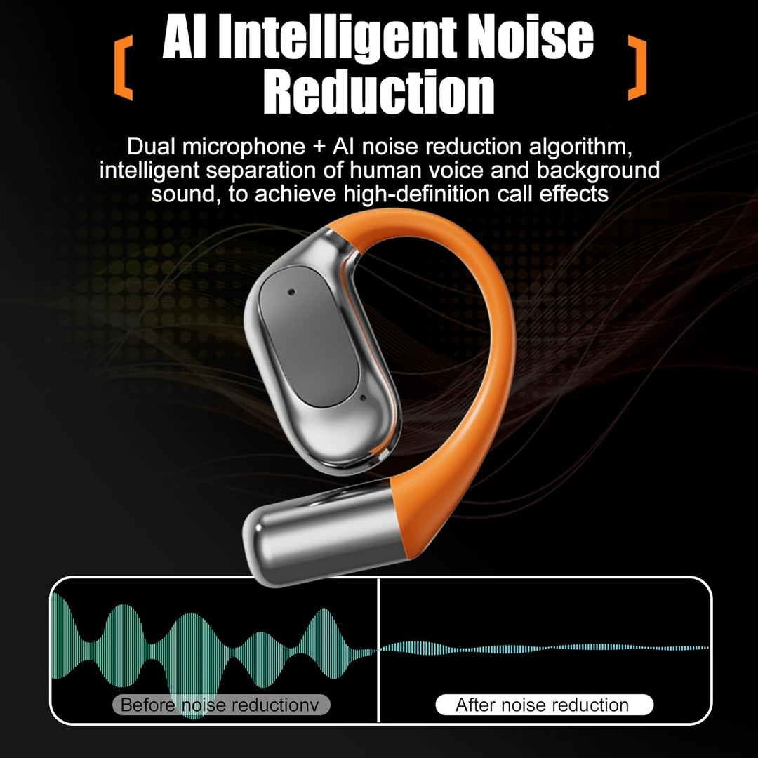 AI Kopfhörer Übersetzer, Translation Earbuds mit 144 Sprachen Übersetzung, Kabellos Bluetooth 5.4 Sp