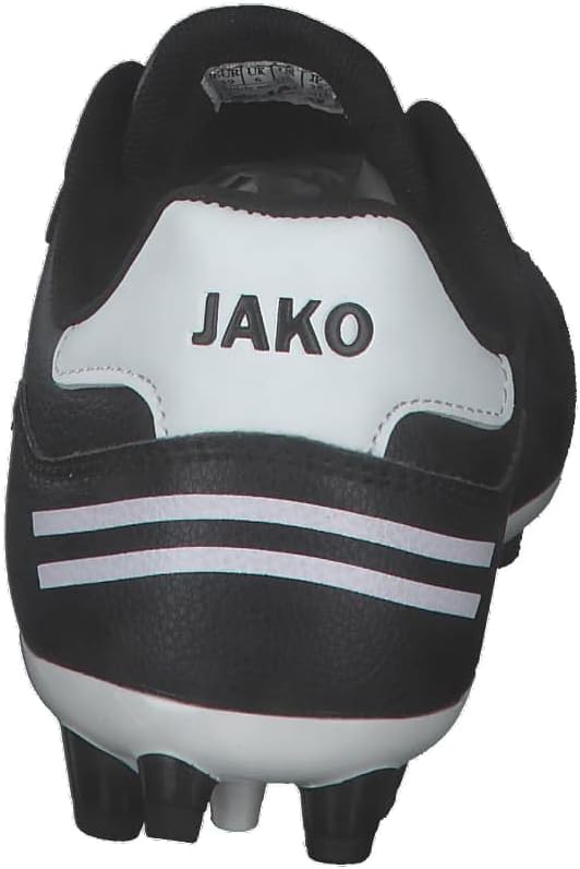 JAKO Fussball - Schuhe Kinder - Nocken Classico FG Kids 36 EU Jet Black, 36 EU Jet Black