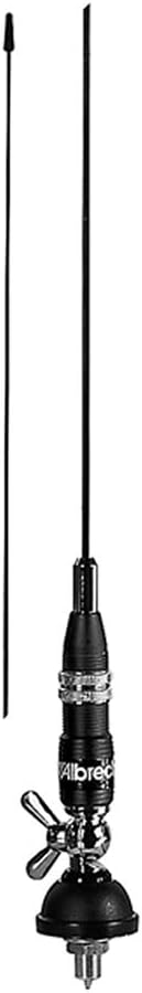 CB Albrecht Racer 90 Antenne, 115cm inkl. Kabel & MID05SWR20 – Messgerät Bundle mit Messgerät, Bundl
