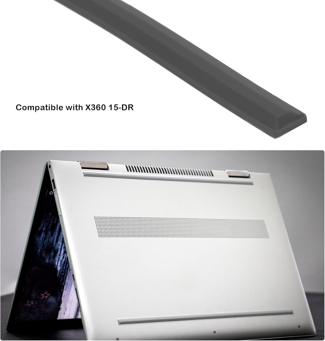 SG Store 2 Stück rutschfeste Stossstangenfussstreifen Ersatz Kompatibel mit HP Envy X360 15-DR, Envy