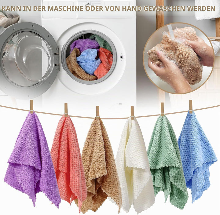 6 Stück Fleece-Decke für Meerschweinchen, 23.5 x 15.5 Zoll Meerschweinchen-Einstreu Wiederverwendbar