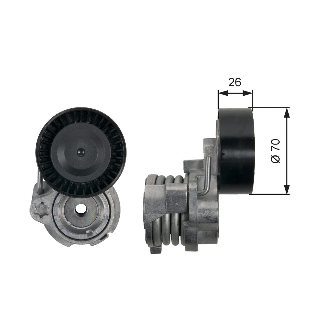 GATES DriveAlign Spannrolle T39148