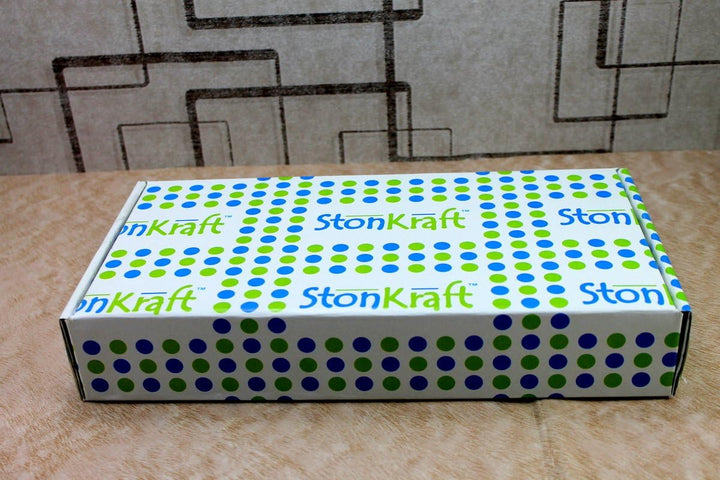 StonKraft Handmade Premium Holz 18 x 18 cm Schachspiel - Faltbares Holz-Magnetset mit Aufbewahrung