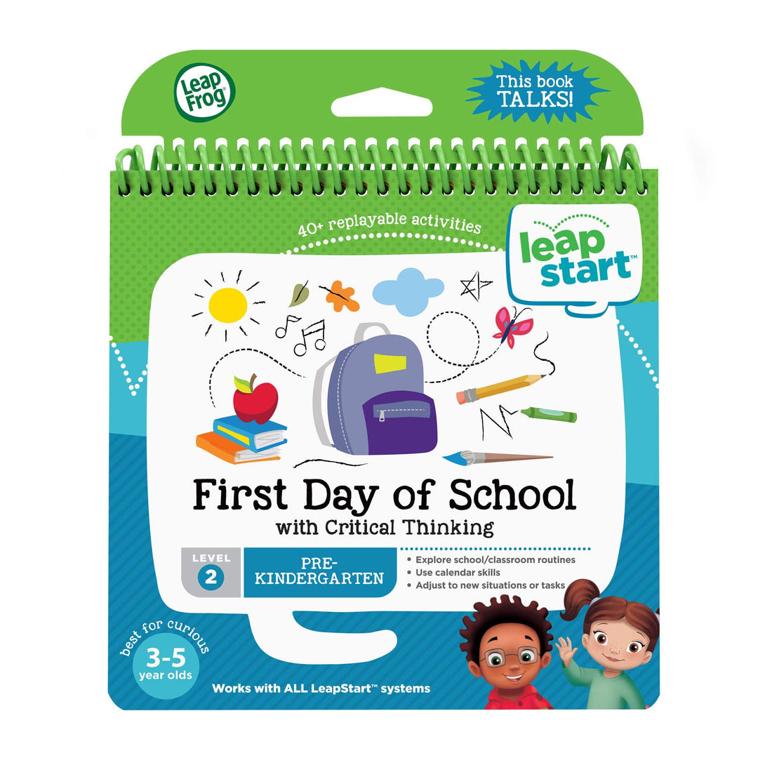 LeapFrog LeapStart Aktivitäten-Buch für Vorschule: Erster Schultag und kritisches Denken (in engl. S