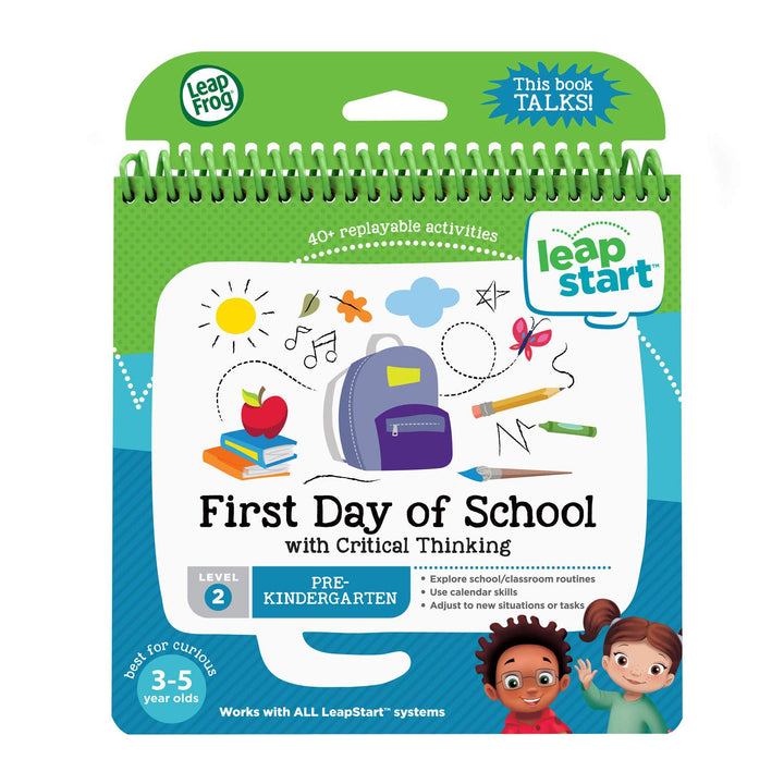 LeapFrog LeapStart Aktivitäten-Buch für Vorschule: Erster Schultag und kritisches Denken (in engl. S