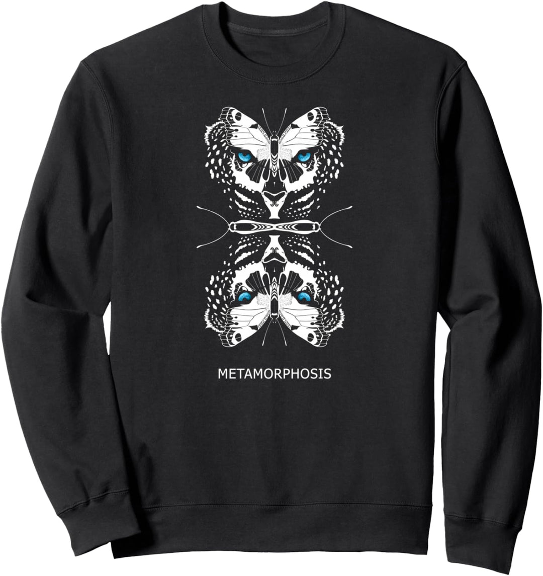 Jonny Cota Studio Metamorphosis Print Sweatshirt, Black, Unisex Small