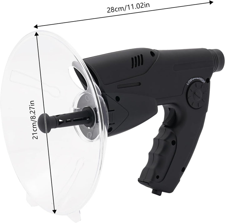 Vogel-Abhörgerät Richtmikrofon Parabolmikrofon Abhörgerät Klangverstärker Hörgerät Aufnahme mit Kop