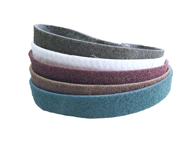 5 Stück 3M Scotch Brite Schleifband Schleifband Vliesband Rohrbandschleifer Schleifmaschine SC-BS (3