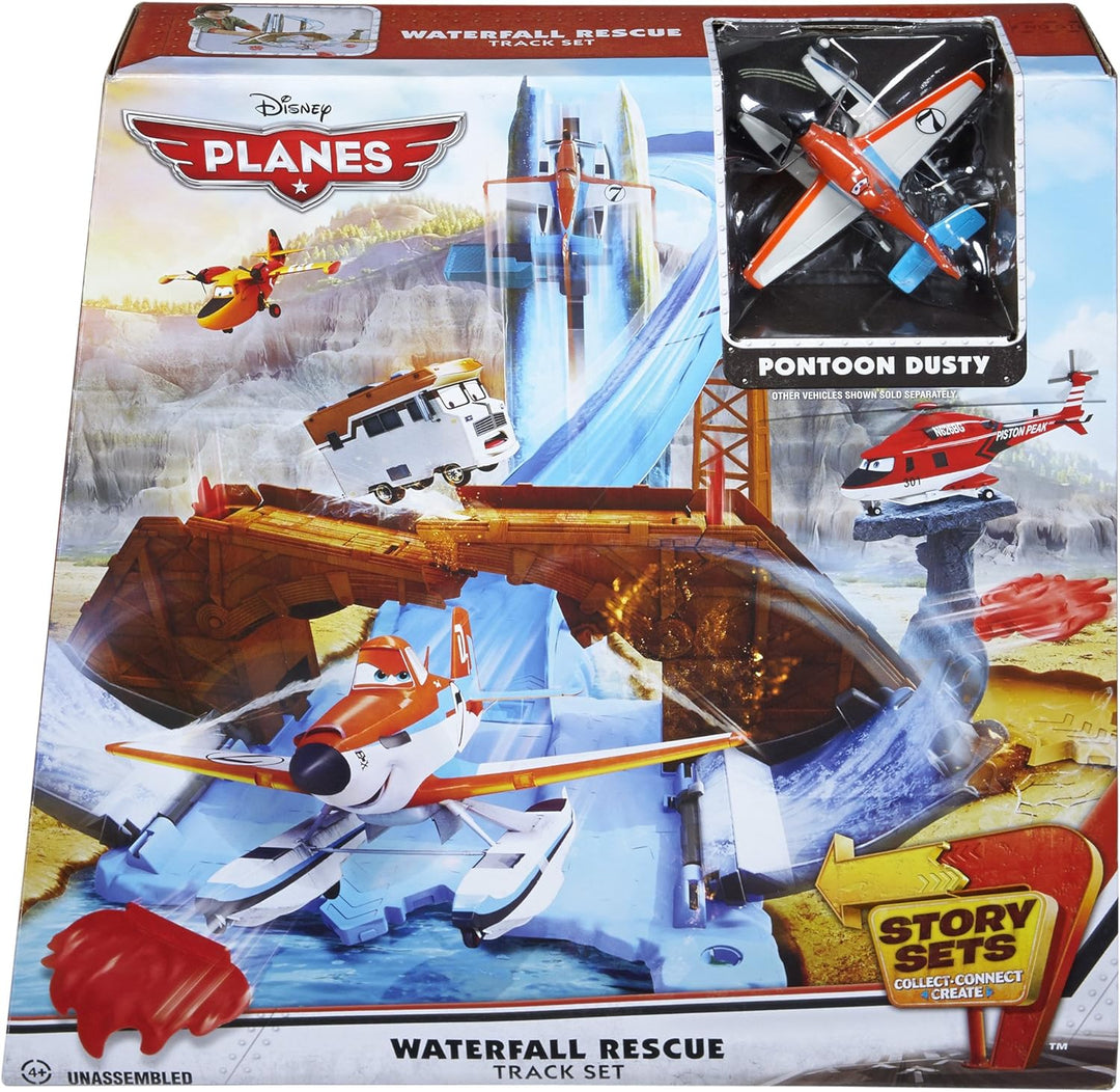 Mattel CKD13 - Story Sets Rettungseinsatz am Wasserfall Trackset