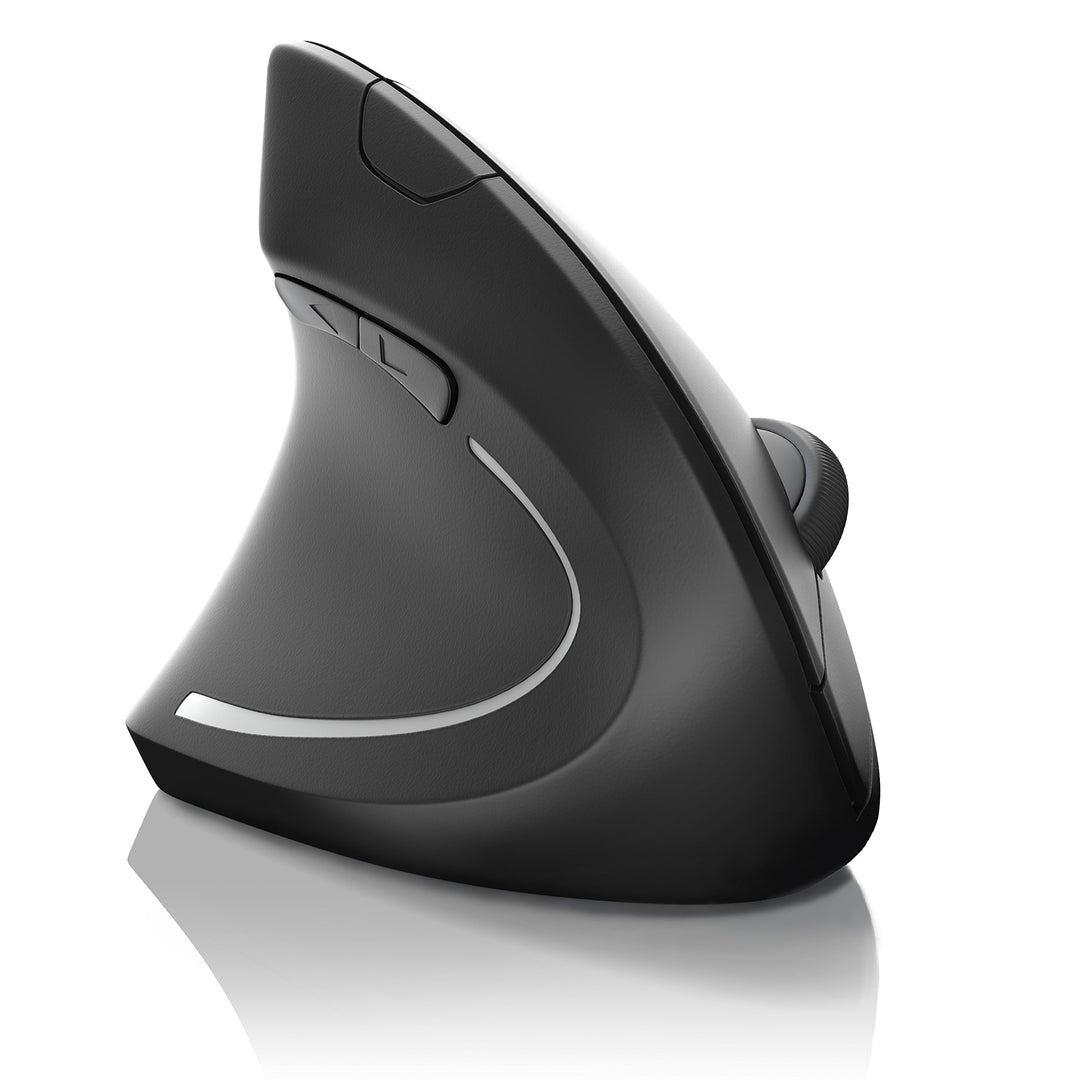 CSL - optische Wireless kabellos Funk Maus Vertikale Ausführung Linkshänder - ergonomisches Design -
