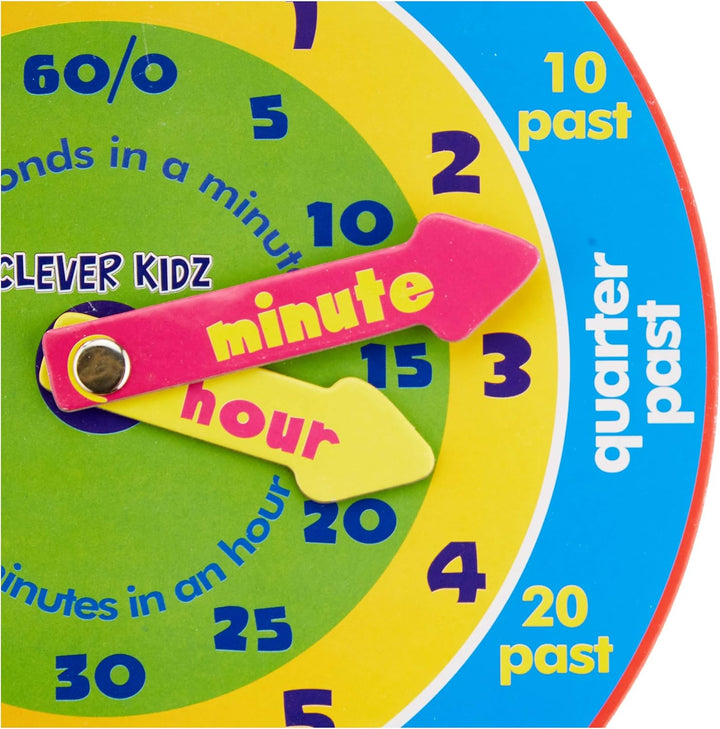 Premier Stationery 54992 Clever Kids magnetisch Uhr