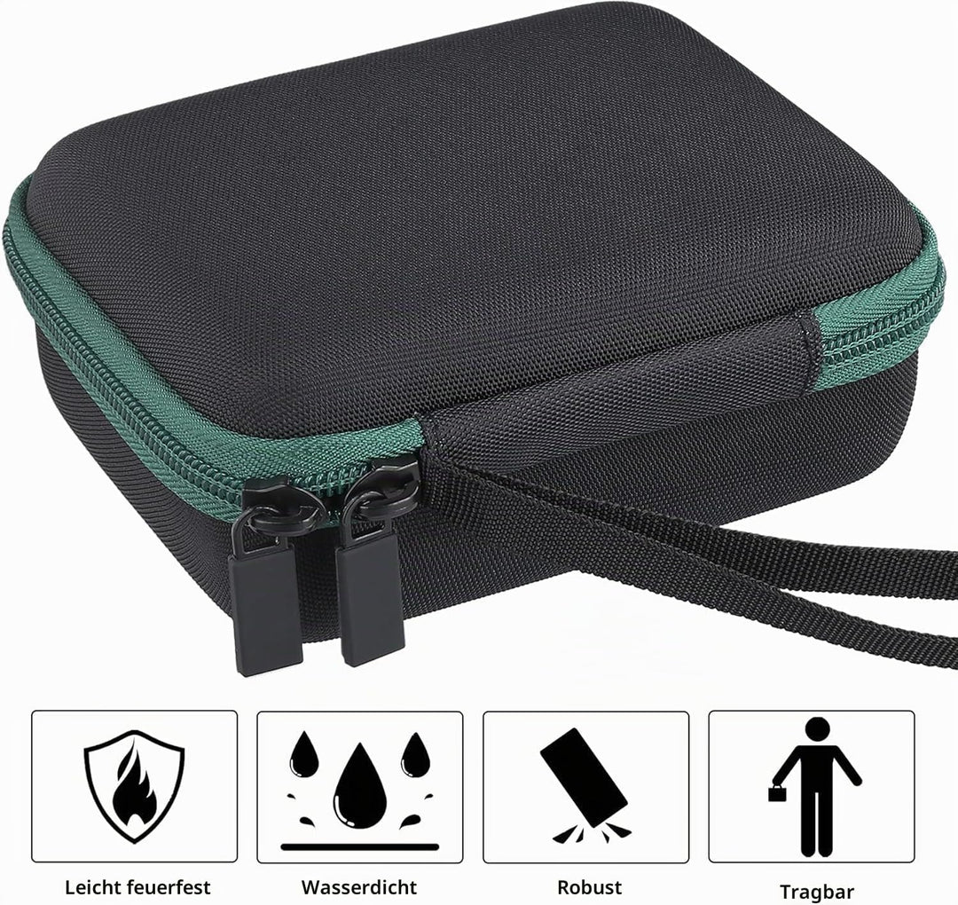 co2CREA Harte Tasche für Bosch Laserentfernungsmesser Zamo der 3 Gen /4 Generation Case Etui Trageta
