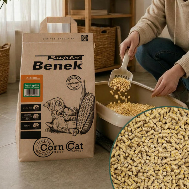 Super Benek Corn Cat geruchloses Tasche