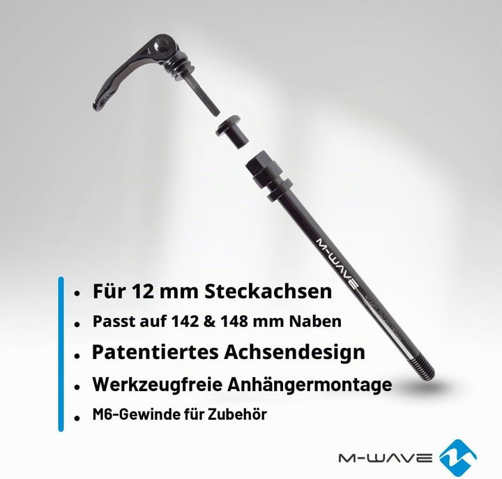 Steckachse für Anhängerkupplung Maxle Type, Maxle Type