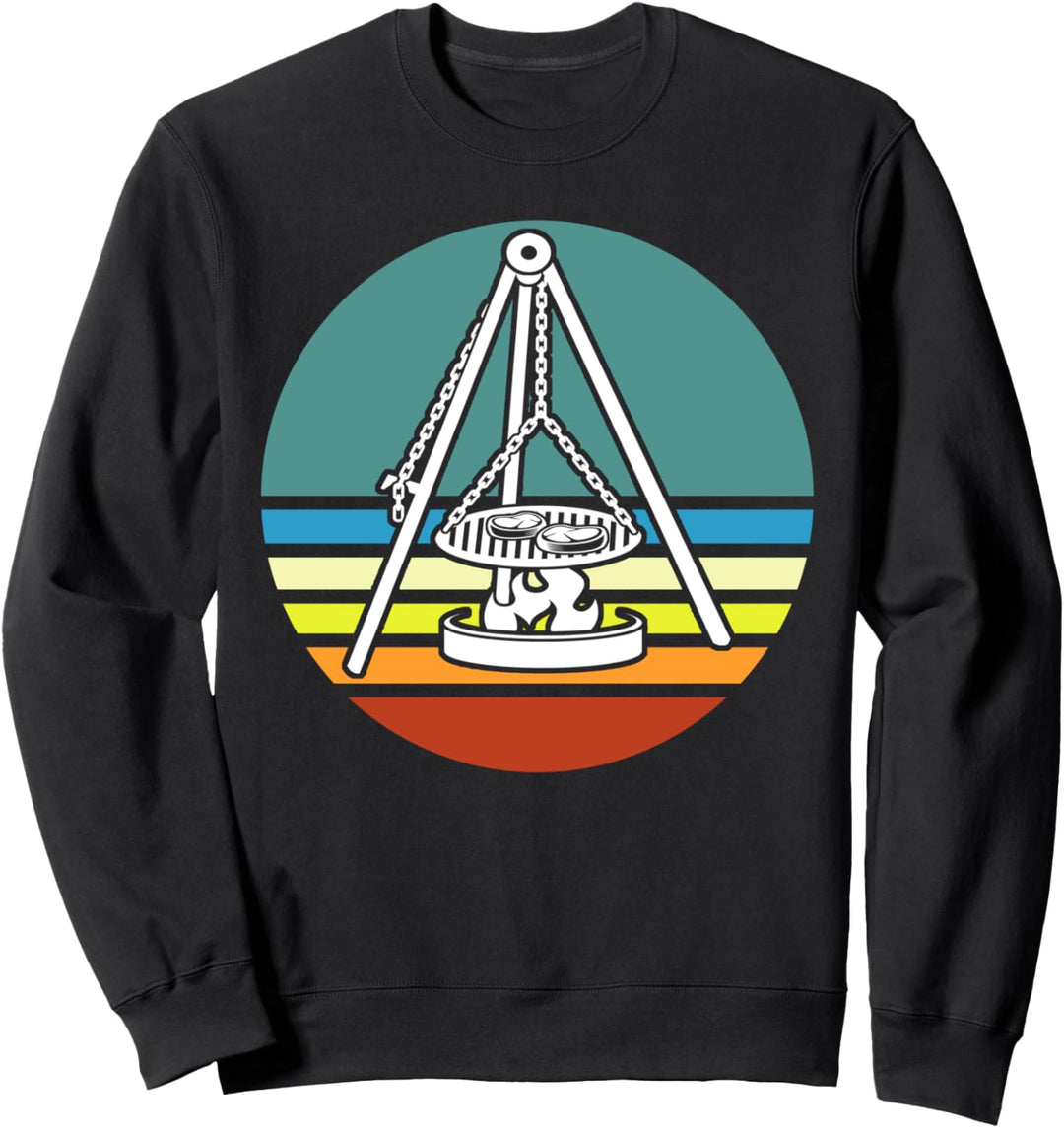 Saarländer Schwenken Grillen Saarland Schwenker Saarländer Sweatshirt
