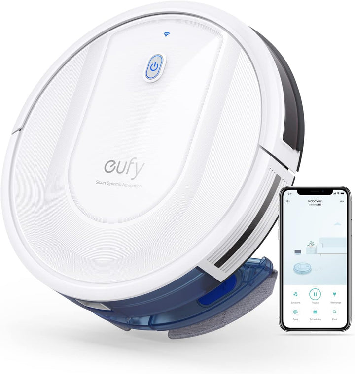 eufy Saugroboter mit Wischfunktion, RoboVac G10 Hybrid, Smart Dynamic Navigation, 2-in-1 Sauger & Wi