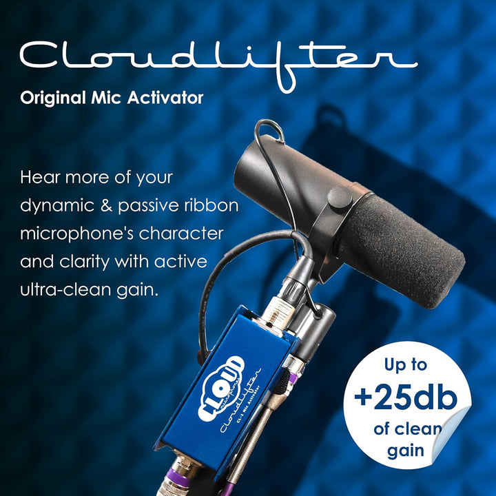 Cloud Microphones Cloudlifter CL-1 Mikrofonvorverstärker & Focusrite Scarlett Solo 3. Gen USB-Audio-