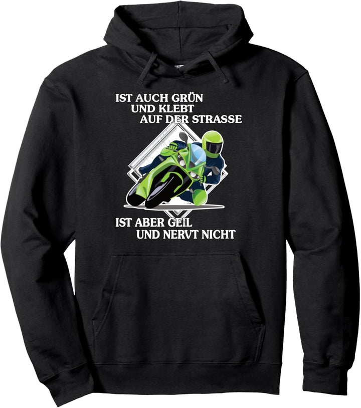 Motorradfahrer Sarkasmus Spruch Biker Für Damen & Herren Pullover Hoodie