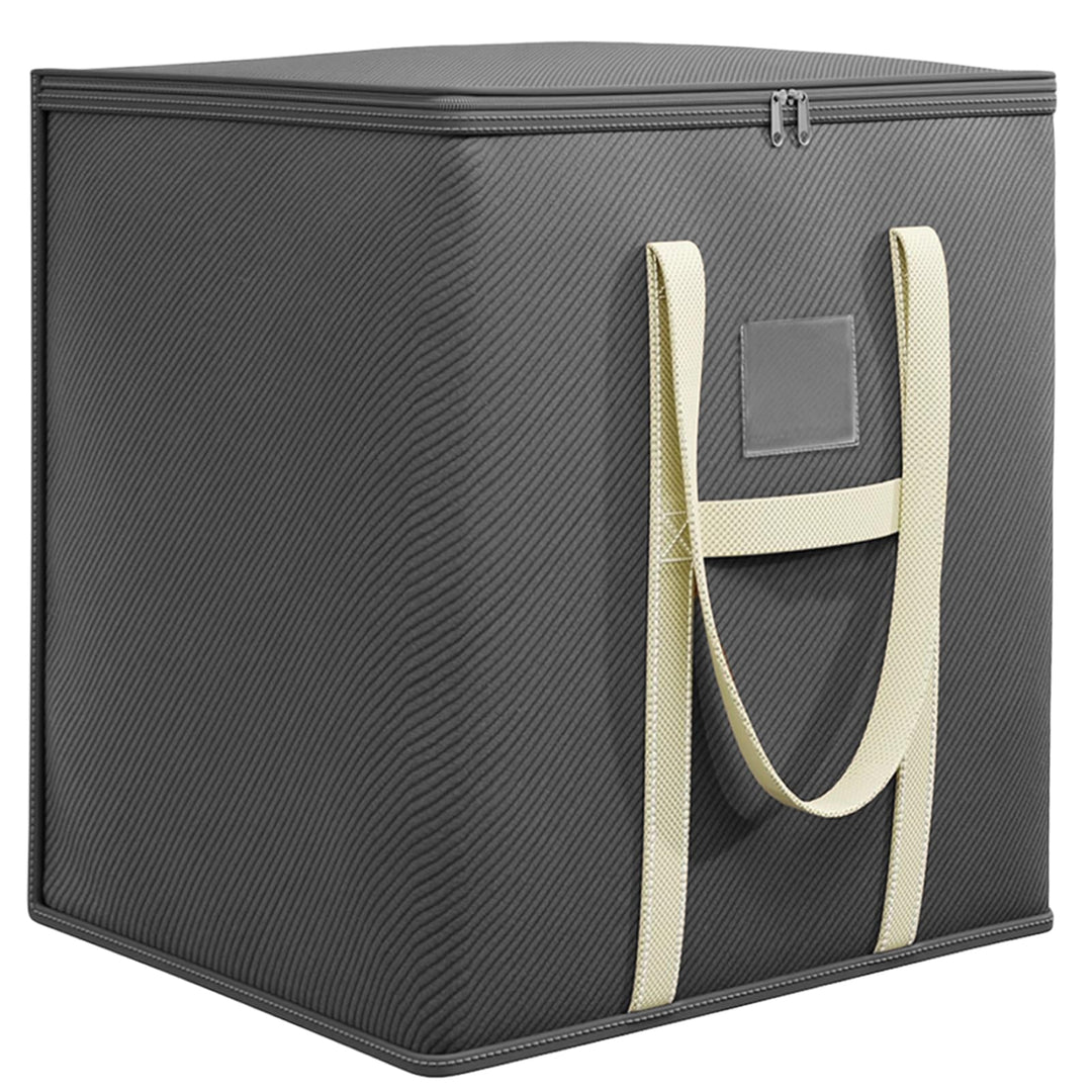 Extra grosse Umzugstasche 210 l Wasserdichte, staubdichte Umzugskiste aus Vliesstoff Grau 50 × 60 ×