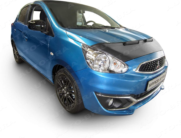 AB3-00419 Auto Bra kompatibel mit Mitsubishi Space Star Bj. 2012-2019 Haubenbra Steinschlagschutz Tu