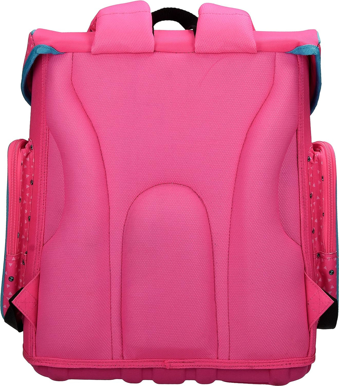 LOL Schulranzen Mädchen 1 Klasse Tornister Schulrucksack SET 3 tlg. L.O.L. für Grundschule ergonomis