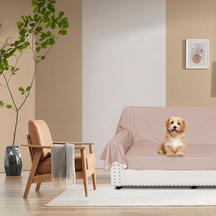 DUJUIKE 100% wasserdichte Schutzdecke oder Liner für Bett, Matratzenschoner für das Bett, Wiederverw