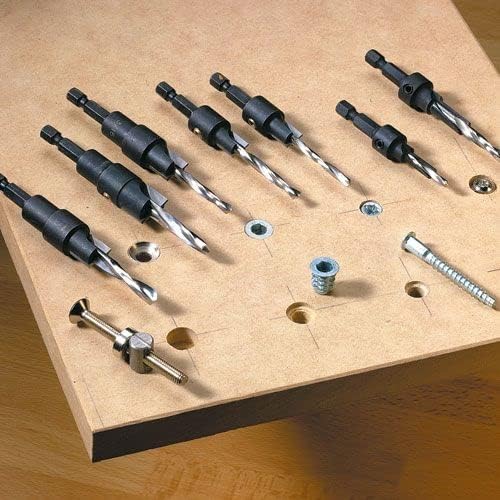 Trend Snappy 16 mm TCT-Senker, 6,35 mm HSS-Bohrer, Schnellwechsel | Bohrt Senkbohrungen in abrasiven