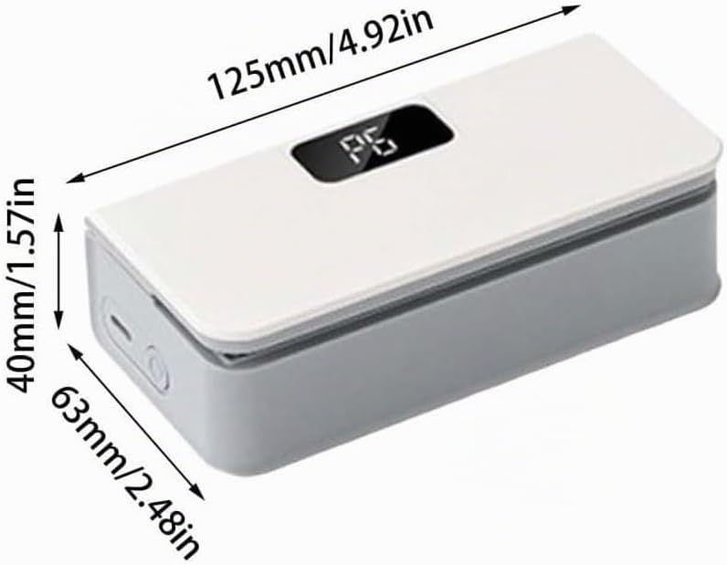 USB-C Rechargeable Mini Bag Sealer, Mini Folienschweissgerät 2 in 1, USB aufladbar Tütenverschweisse