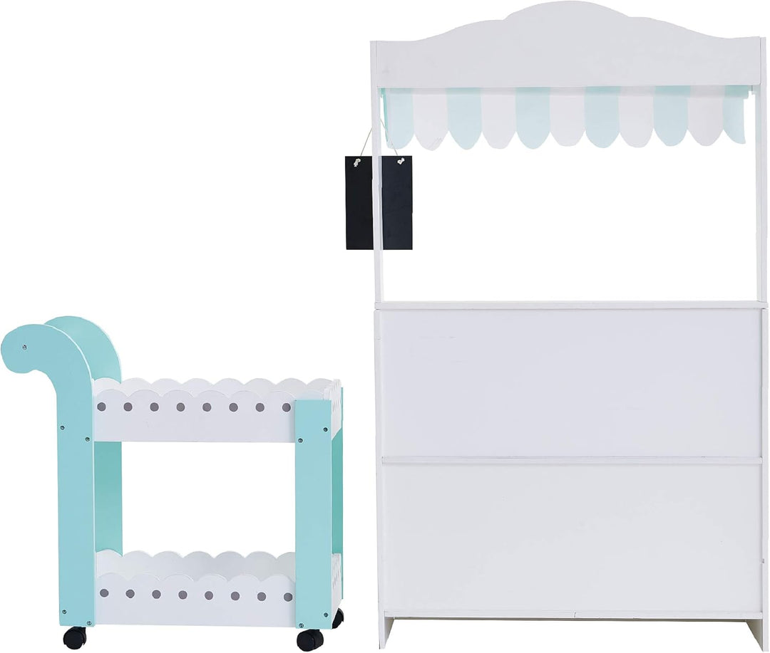 Teamson Kids - My Dream Bäckerei Dessertständer - Weiss/Mint TD-13003A