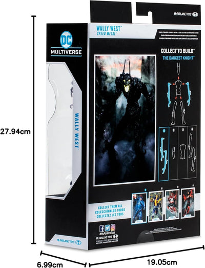 DC Multiverse Build A Actionfigur Wally West (Speed Metal) 18 cm, Wally West