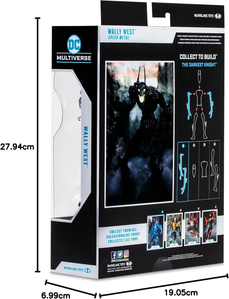 DC Multiverse Build A Actionfigur Wally West (Speed Metal) 18 cm, Wally West