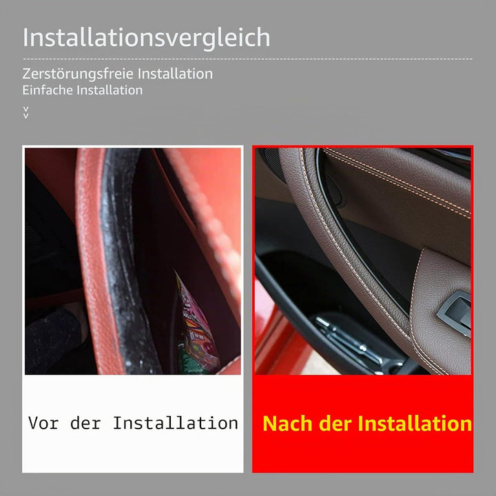 Innen-Türgriffverkleidung für BMW X3 X4, Abdeckung für Beifahrertür-Armlehnengriffkasten BMW F25 F26