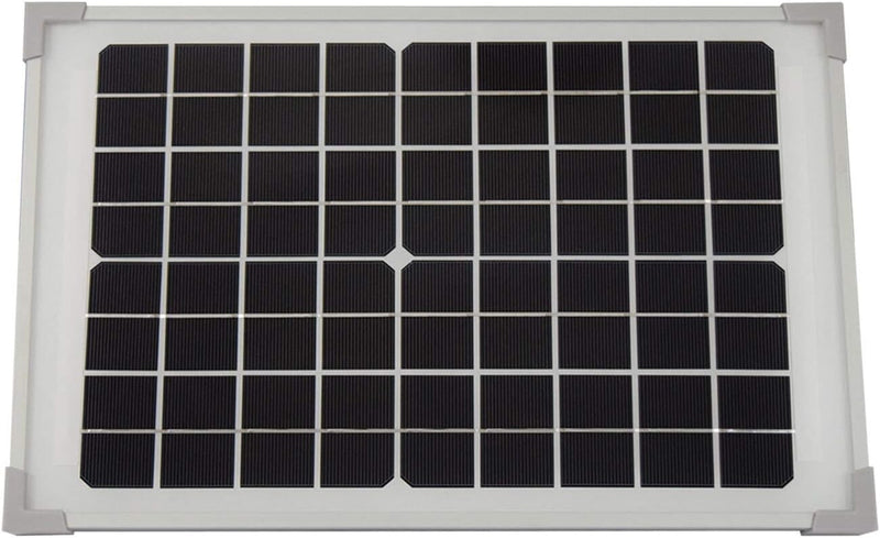 Agora-Tec® Monokristallines Solar Teichpumpen Set AT-10W Hmax.: 600l/h Fontainenhöhe: 1,00m, 10 Watt