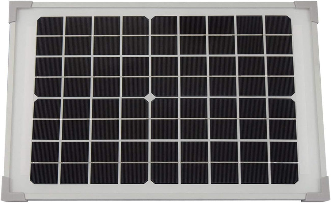 Agora-Tec® Solar Bachlauf - Pumpen - Set mit Akku und LED Licht AT-10W-BLH-V2.0_monokristallin