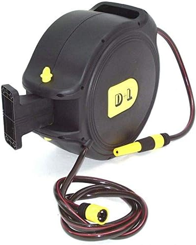 D&L Schlauchaufroller Wasserschlauchaufroller Schlauchtrommel AWZ Gartenschlauch 20m 56024
