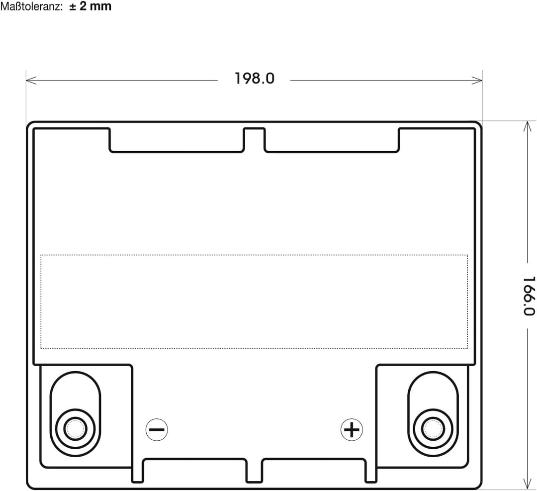 BIG E-Backup AGM Notstrombatterie 12V 42Ah für EPS- und USV-Systeme, Speicher- & Kommunikationssyste