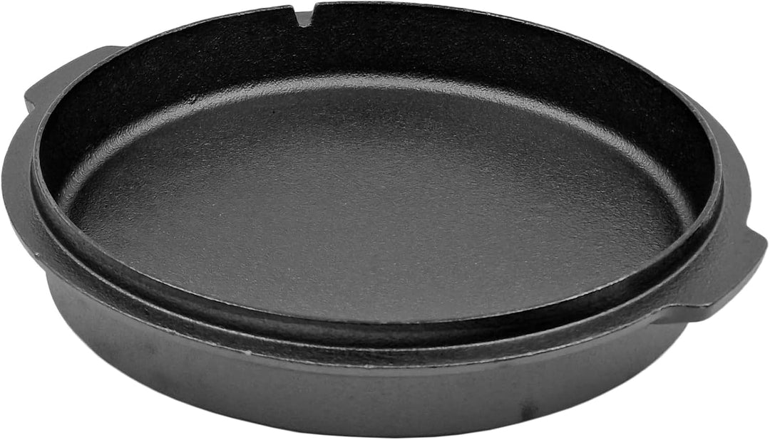 matrasa 2 in1 Dutch Oven - Grilltopf mit Pfanne als Deckel - Feuertopf Camping Topf Gusseisen 3,5 L