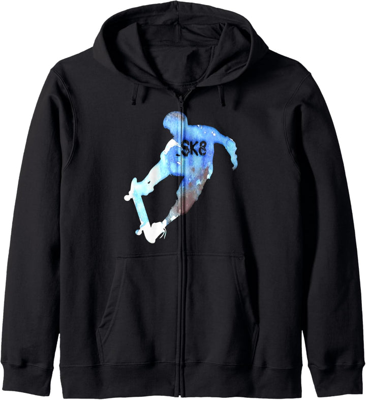 Skateboarding SK8 Skater Kapuzenjacke