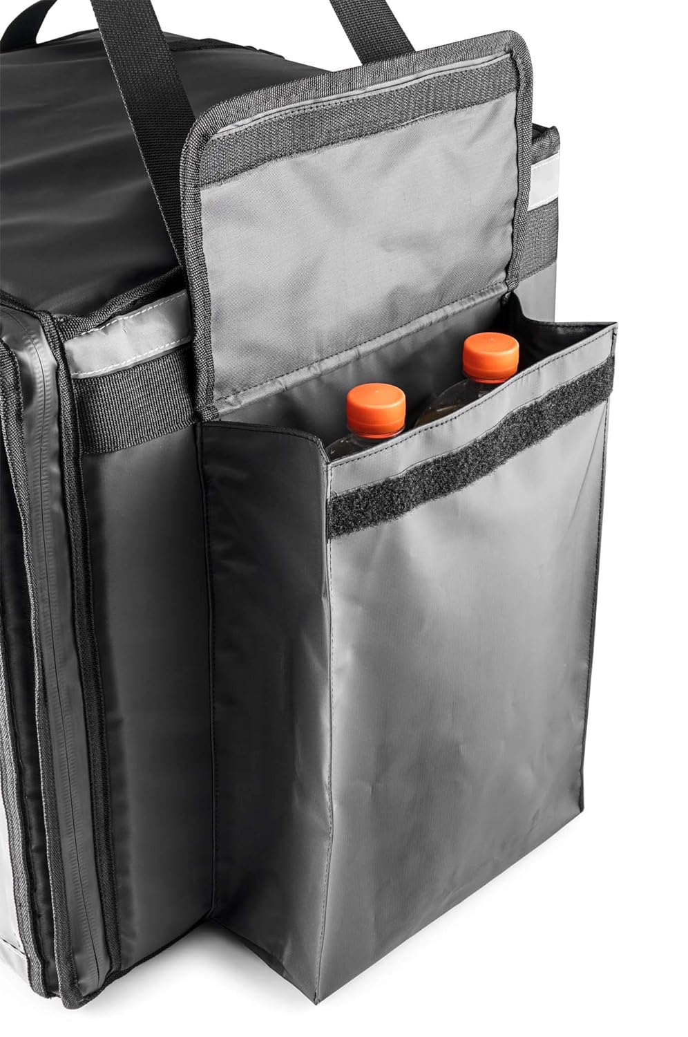 Thermohauser Lieferrucksack 420 x 420 x 420 mm - Transport von Pizza oder Menü-Boxen, Lieferrucksack