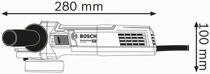 Bosch Professional Winkelschleifer-Set GWS 22-230 J + GWS 880 (im Tragekoffer) Blue J-Version + GWS
