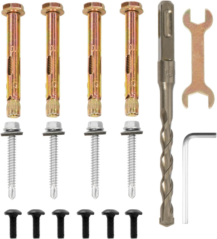 Happybuy Treppengeländer Stahl 102x71,3 cm Handlauf 150 kg Traglast Eingangsgeländer formschön Handl