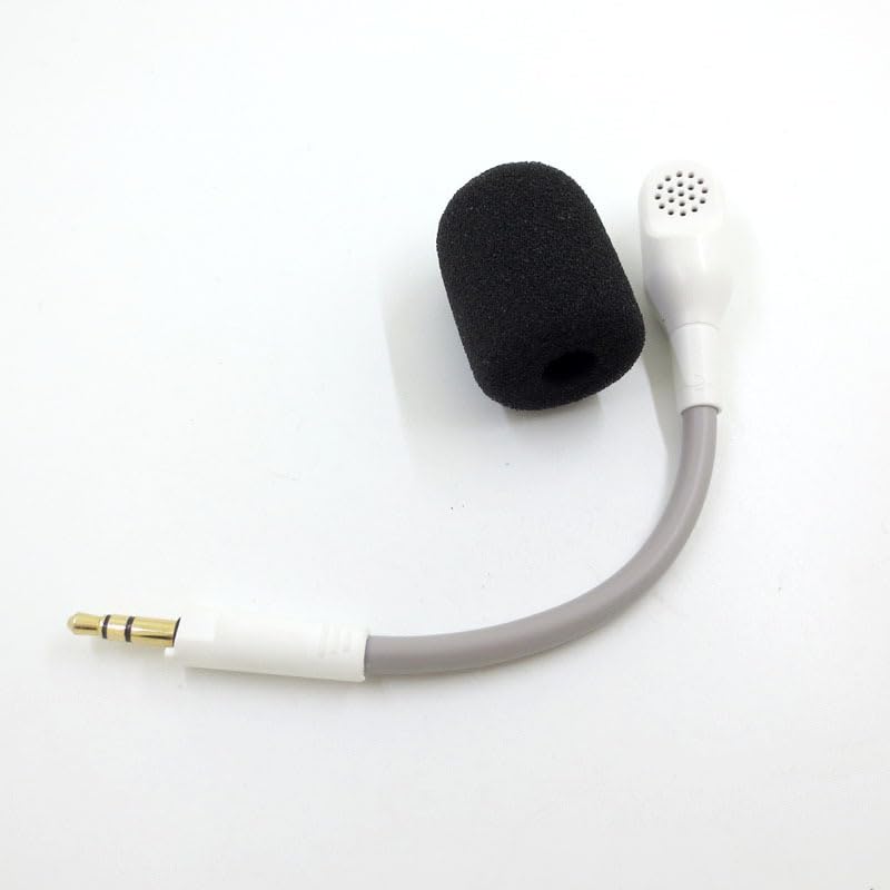 Barracuda X Mikrofon,Mic Ersatz abnehmbar 3.5 mm Game Boom Geräuschunterdrückung Mikrofon mit Schaum