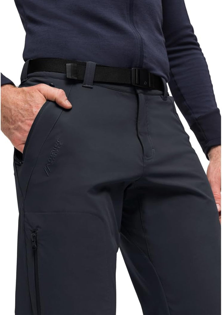 Maier Sports Herren Outdoorhose Naturno, robuste Trekking-Hose, 3 Taschen mit Reissverschluss 23 Sch