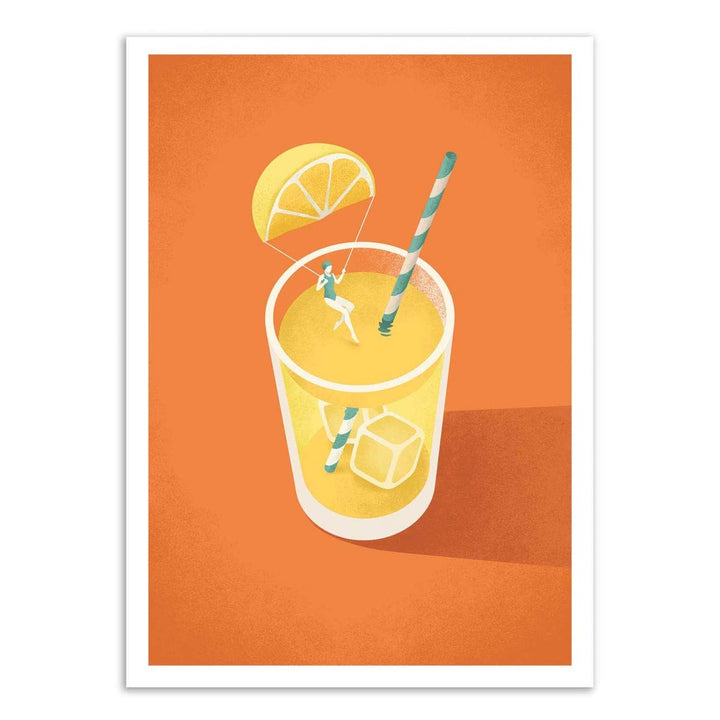 Wall Editions Art-Poster - Lemonade - Andrea de Santis